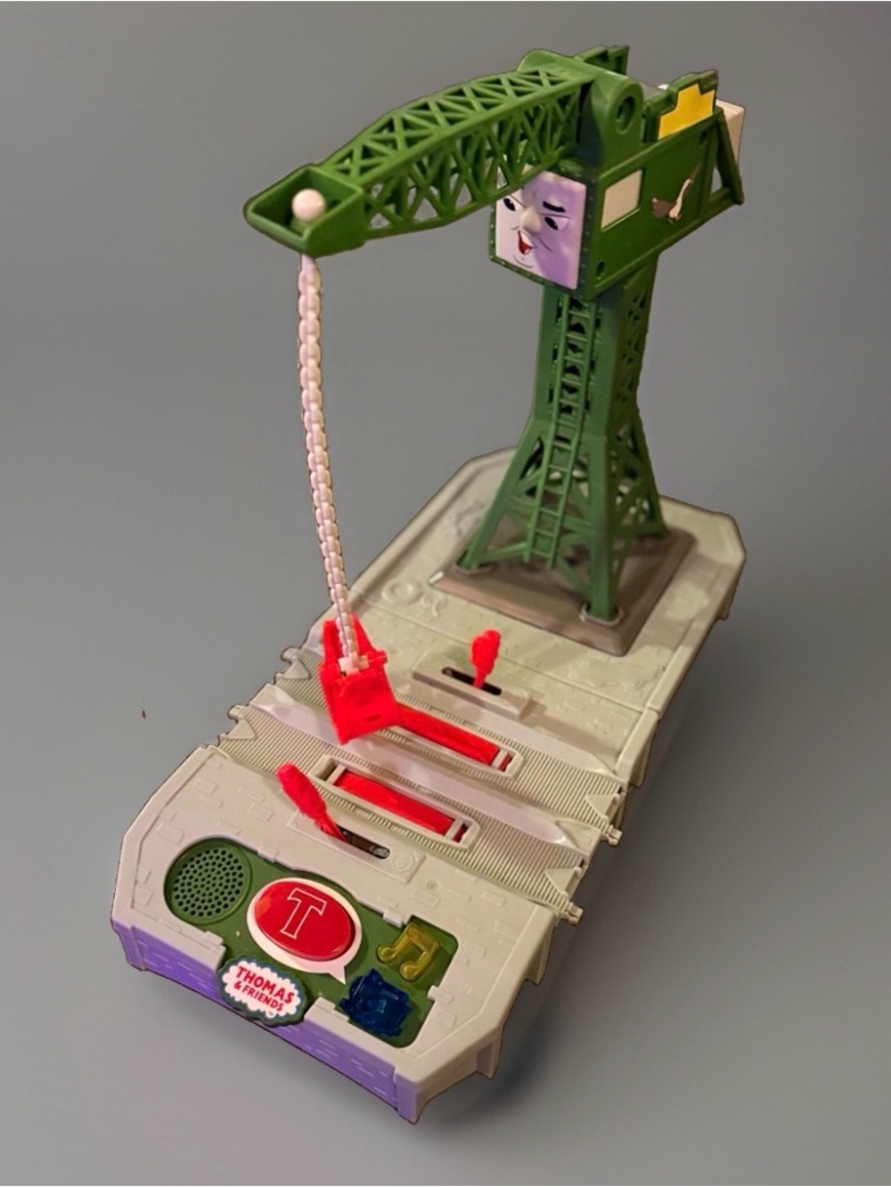 Thomas & Friends Green Crane Playset with Red Controls